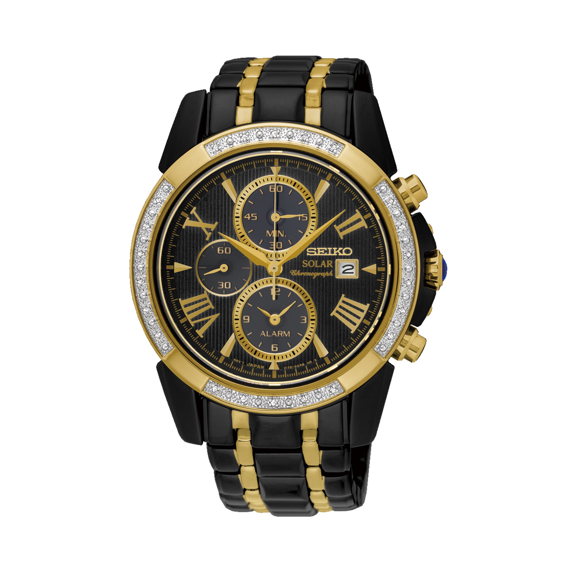Seiko Le Grand Sport Solar Chronograph Men's 41.50mm Watch SSC514P