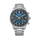 Citizen Men's Blue Quartz Chronograph Watch CA4500-91L