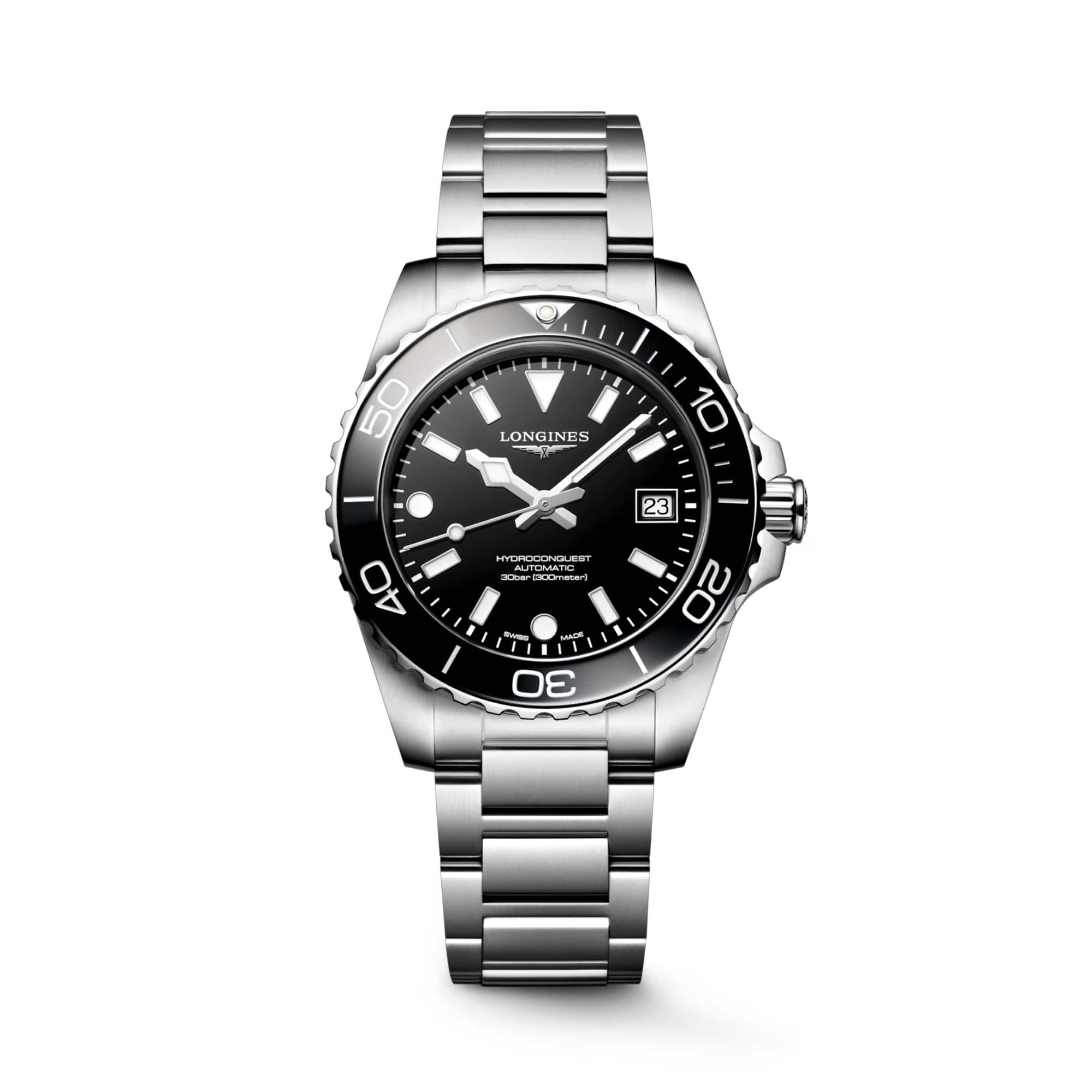 Longines Hydro Conquest Automatic Men's 39mm Watch L3.779.4.56.6