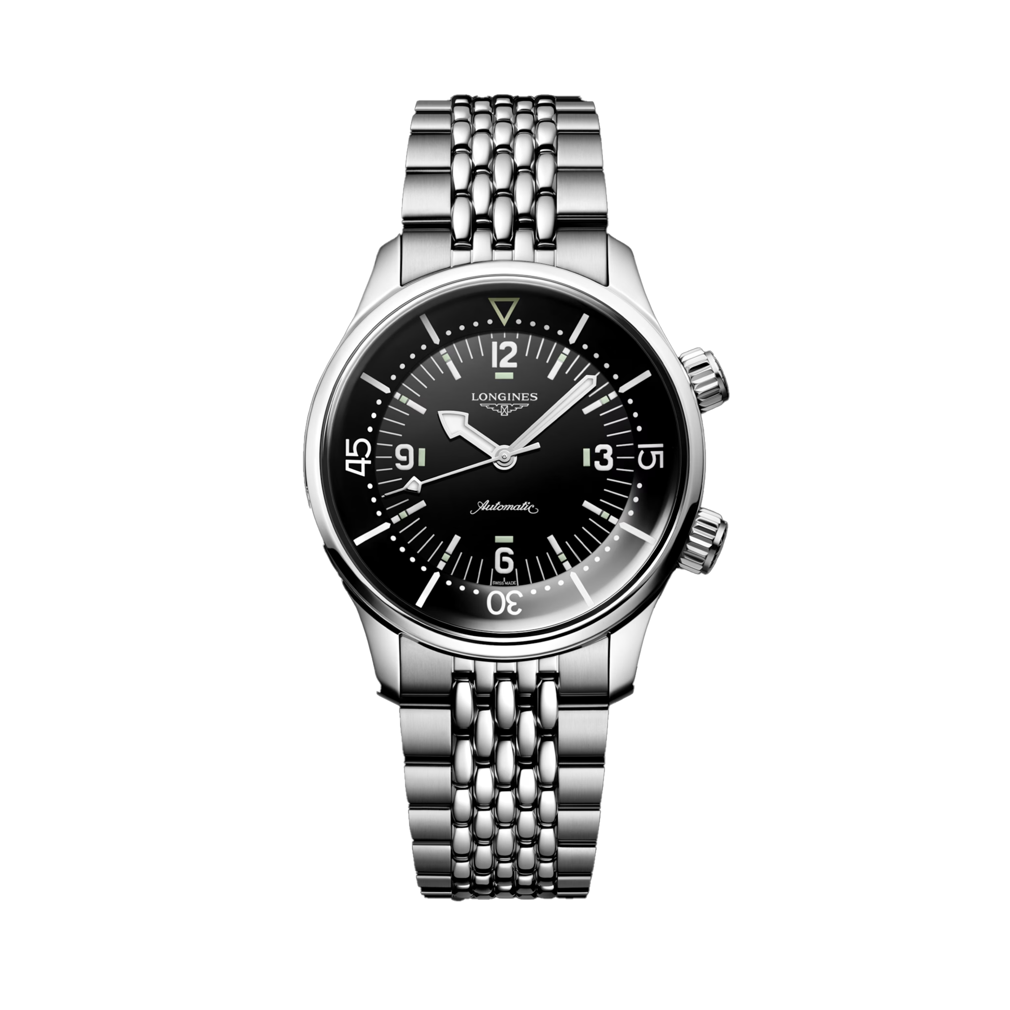 Longines Heritage Men's 39mm Automatic Watch L3.764.4.50.6