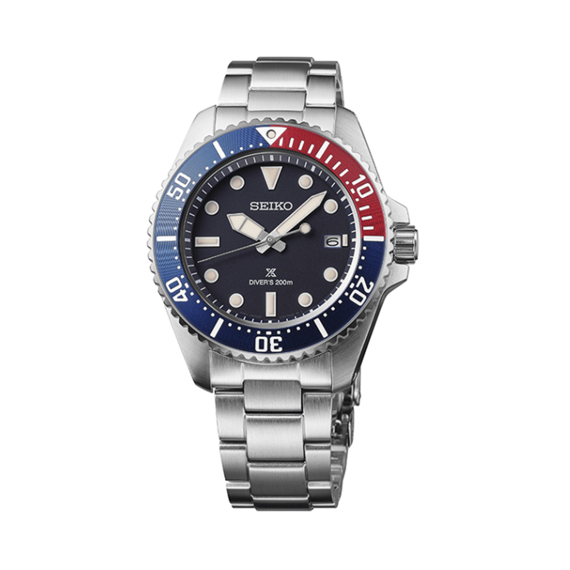 Seiko Prospex Men's 41mm Stainless Steel Solar Watch SNE595P