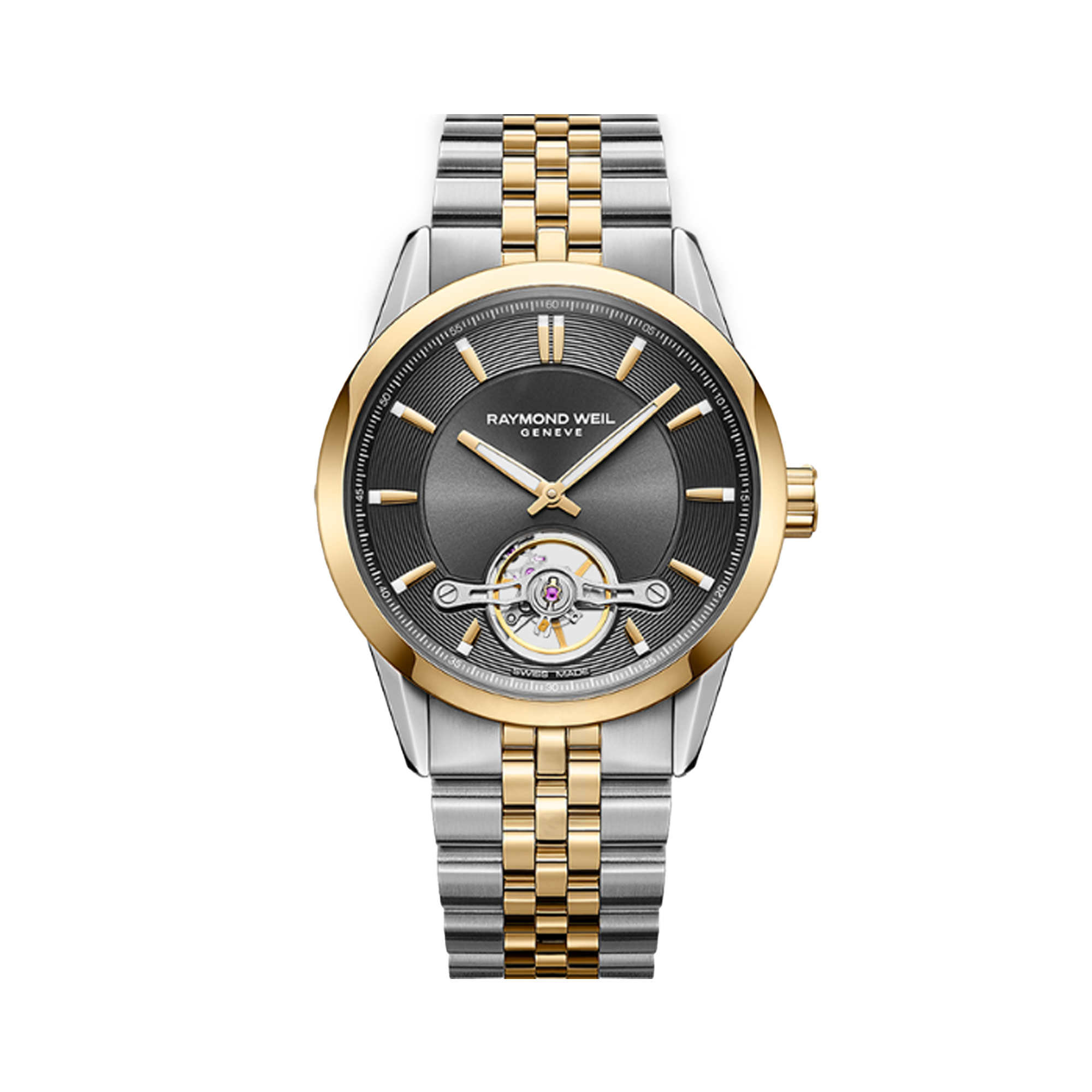 Raymond Weil Freelancer Men's 42.50mm Grey Automatic Watch 2781-STP-60051