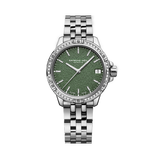 Raymond Weil Tango Women's 30mm Green Quartz Watch 5960-STS-52061