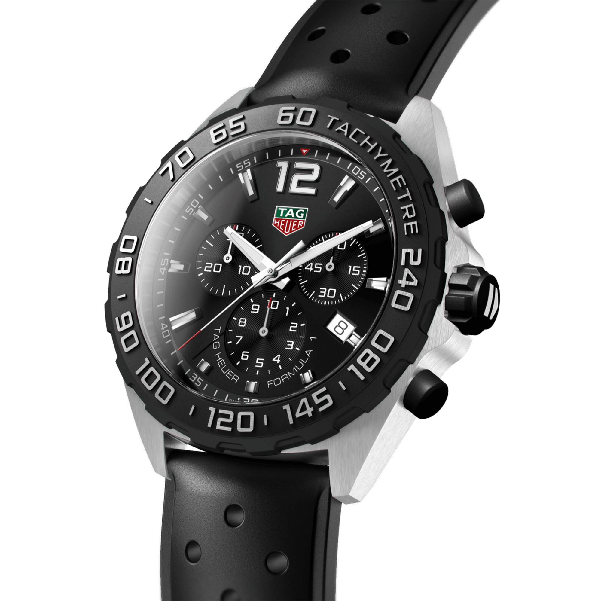 TAG Heuer Formula 1 Men's 43mm Stainless Steel Quartz Chronograph Watch CAZ1010.FT8024