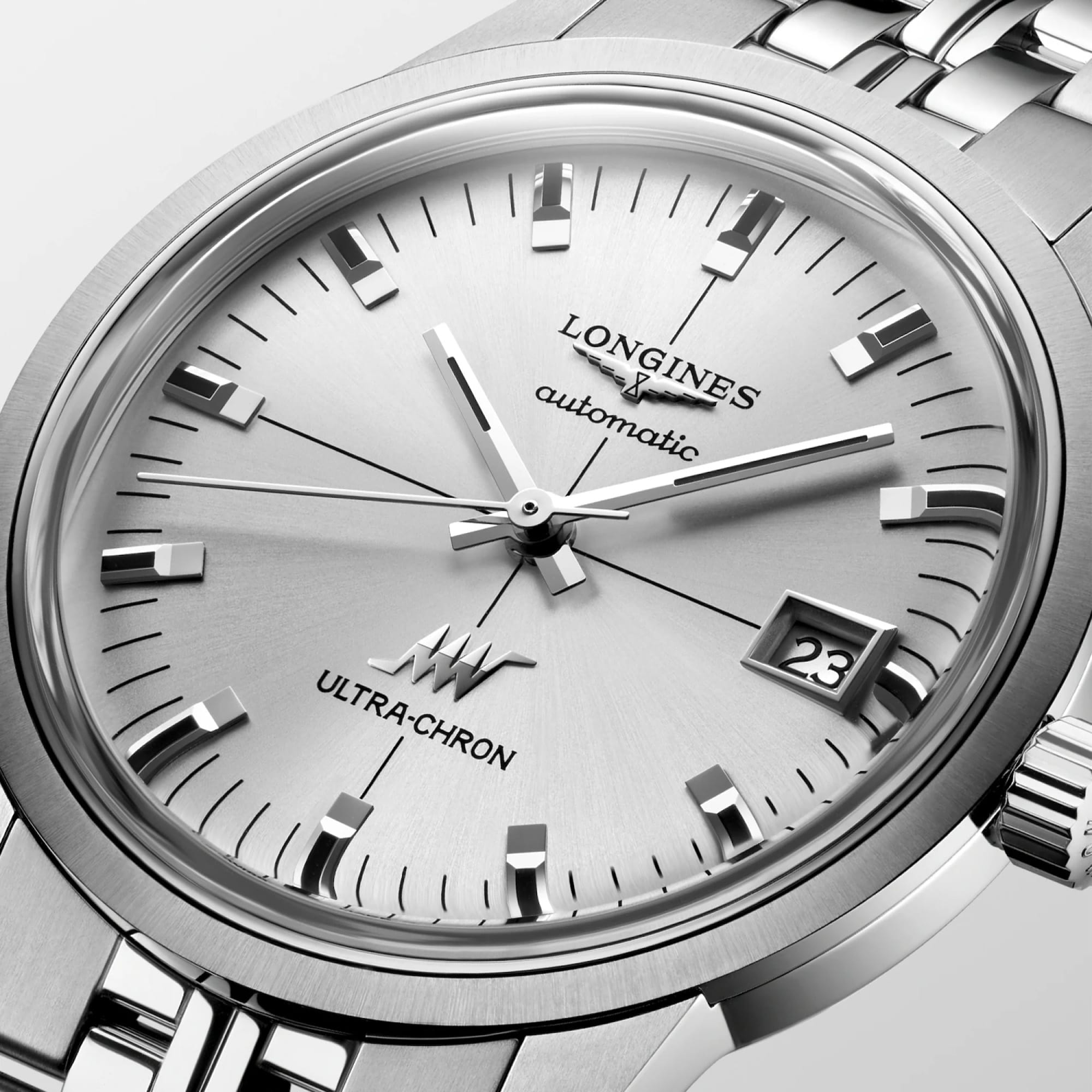 Longines Ultra-Chron Chronometer Men's 37mm Watch L2.537.4.72.6