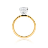 Everlasting 2.00ct TW Round Brilliant Lab-Grown Diamond Solitaire Engagement Ring in 18ct Yellow and White Gold