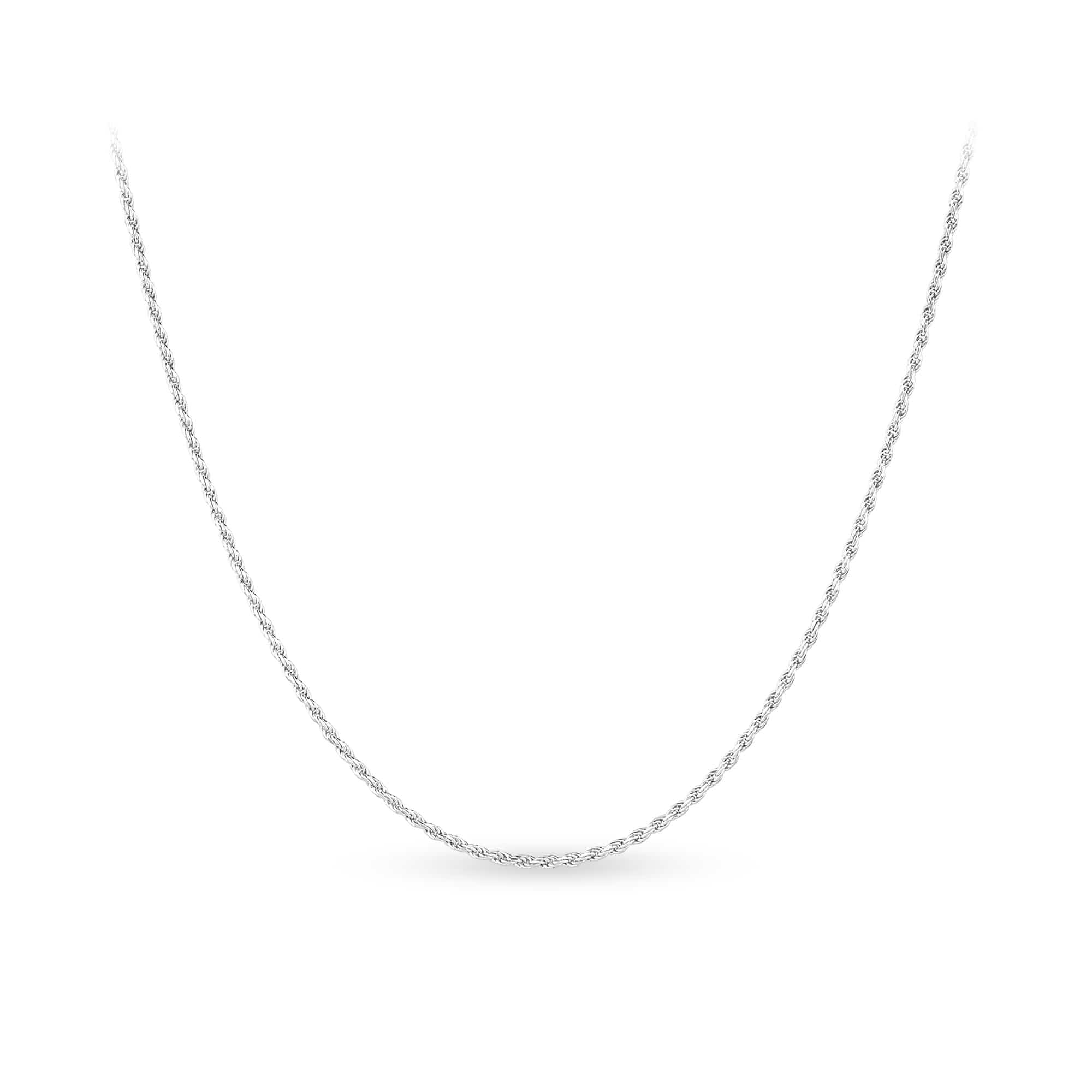 50cm Rope Chain in Sterling Silver