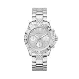 Guess Men's 40mm Sterling Silver Quartz Watch GW0771L1