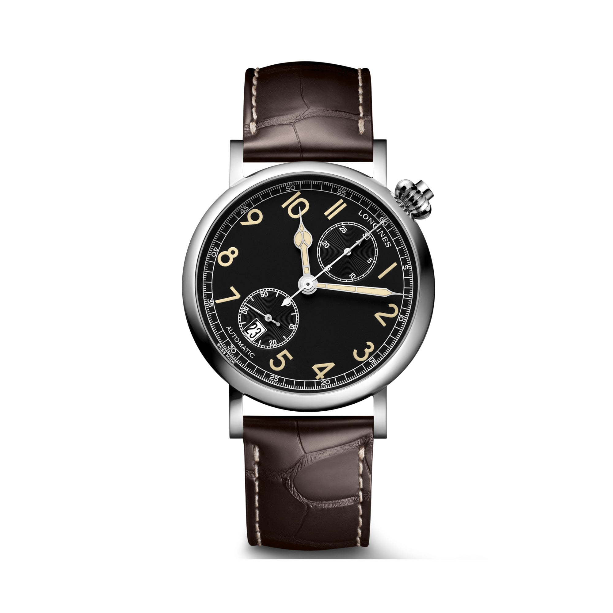 Longines Heritage Automatic Chronograph Men's 41mm Watch L2.812.4.53.2