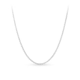 Belcher Link Polished Chain in Sterling Silver