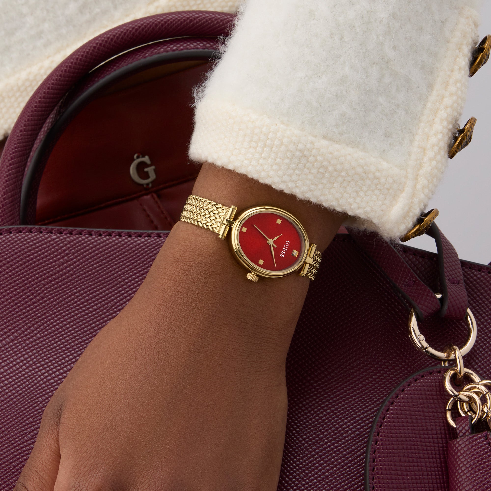 Guess Ruby Quartz Women's 24mm Watch GW0935L4