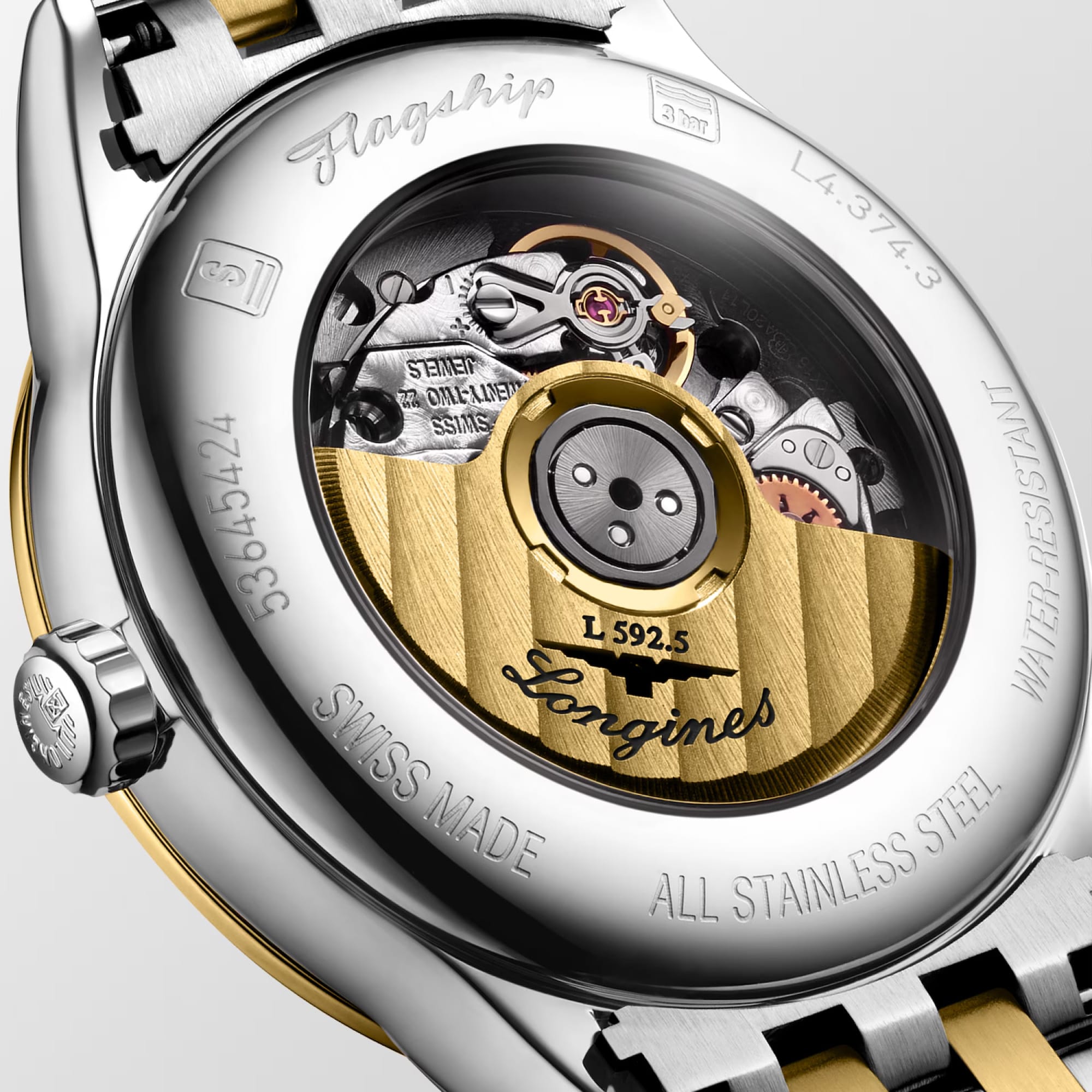 Longines Flagship Automatic Women's 30mm Watch L4.374.3.38.7