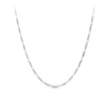 Figaro Link Chain in Sterling Silver