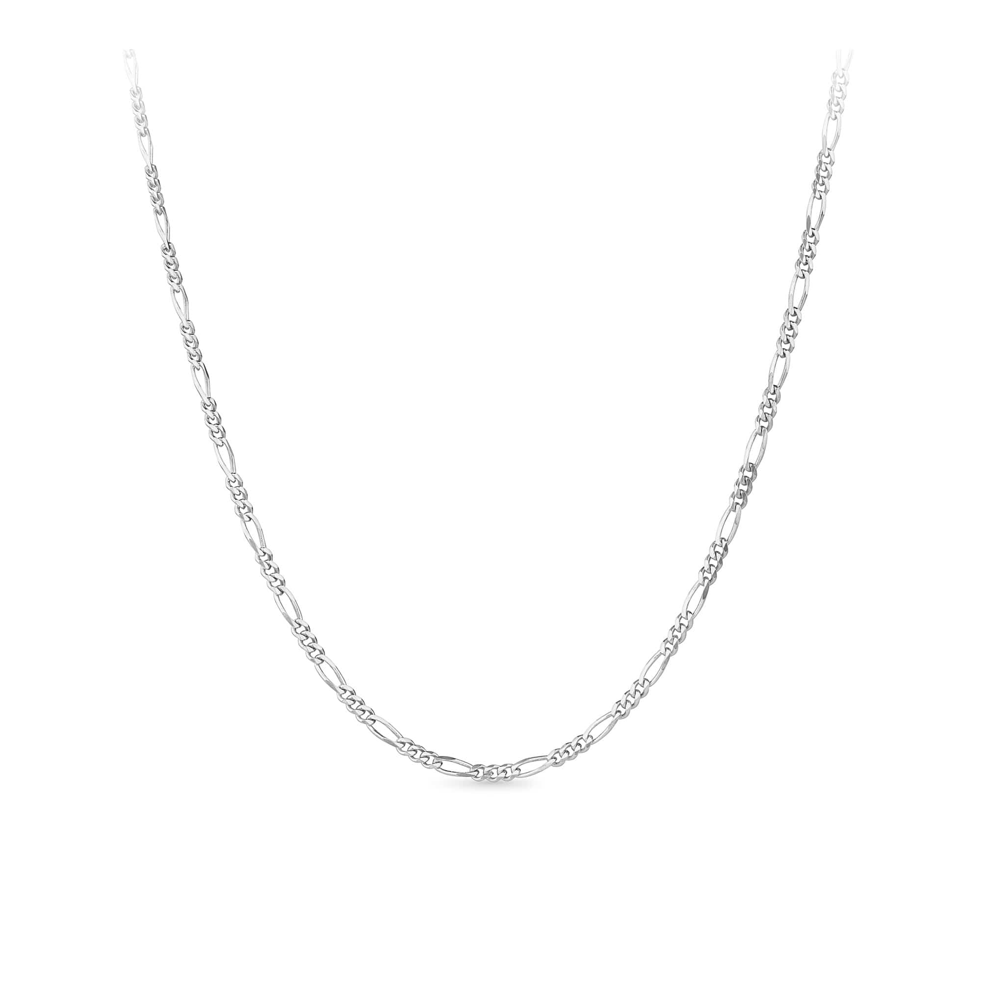70cm Figaro Link Chain in Sterling Silver