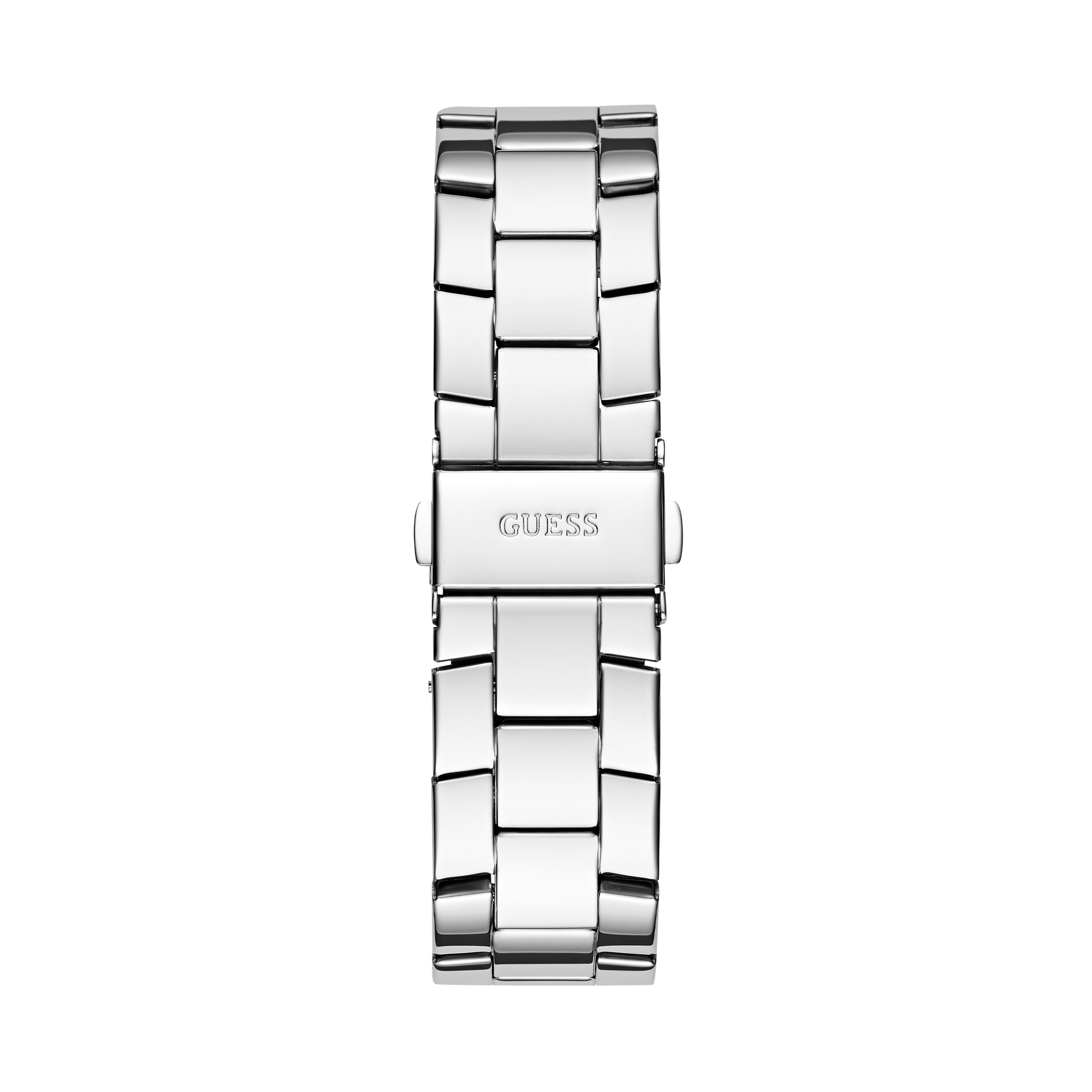 Guess Men's 40mm Sterling Silver Quartz Watch GW0771L1