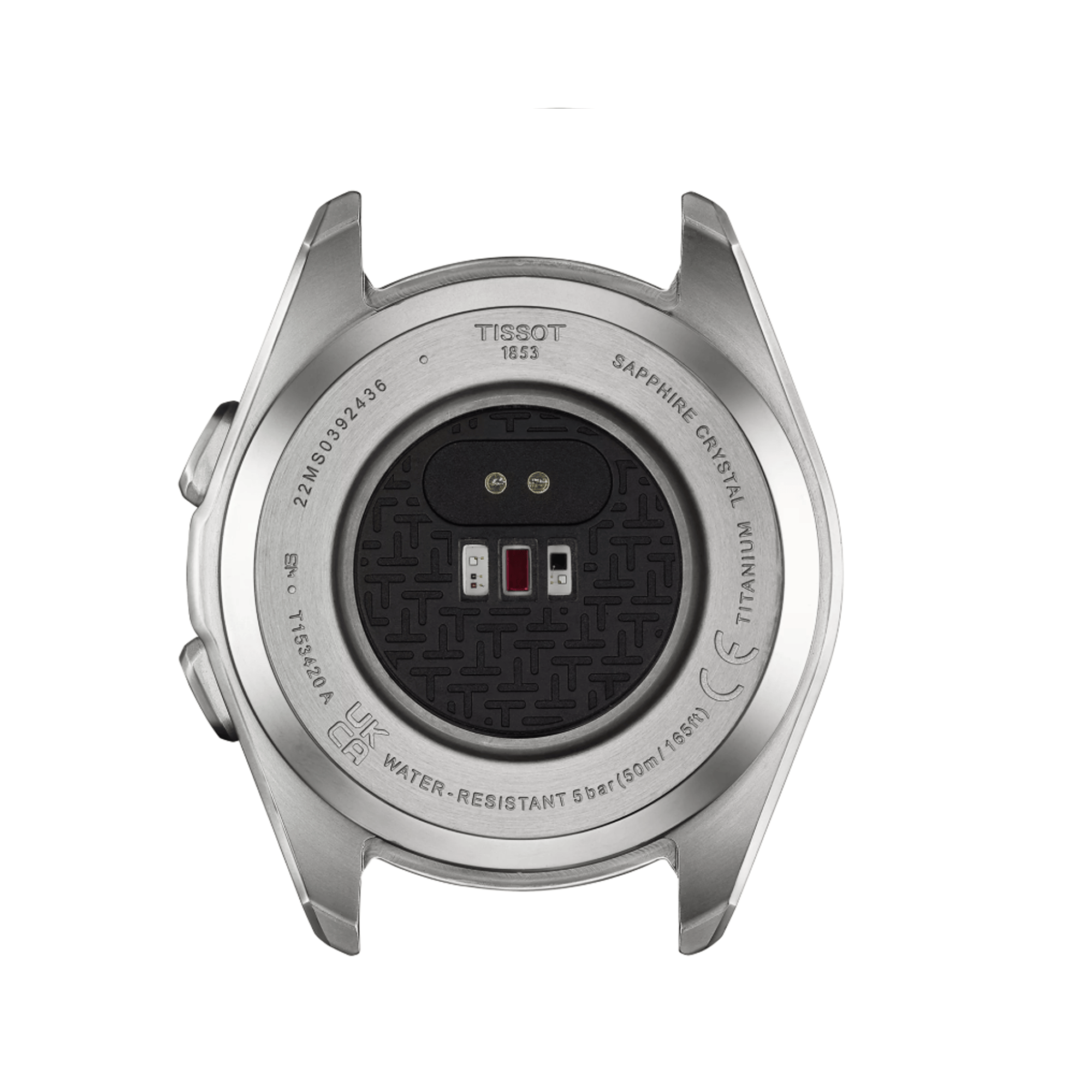 Tissot T-Touch 43mm Titanium Solar Watch T153.420.47.051.01