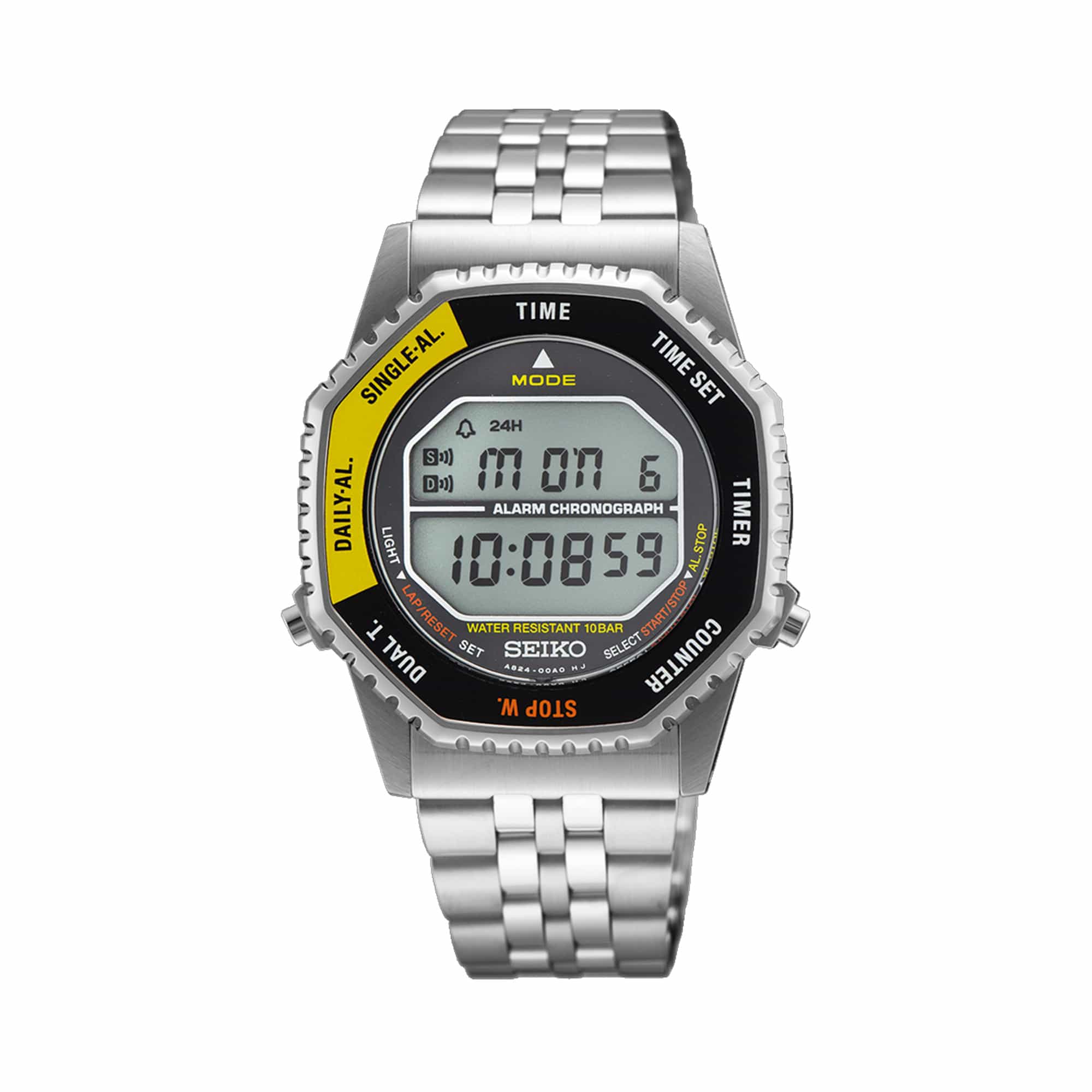 Seiko Rotocall Digital 37mm Watch SMGG17P