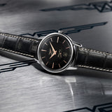Longines Flagship Heritage Men's 38.5mm Stainless Steel Automatic Watch L4.795.4.58.0