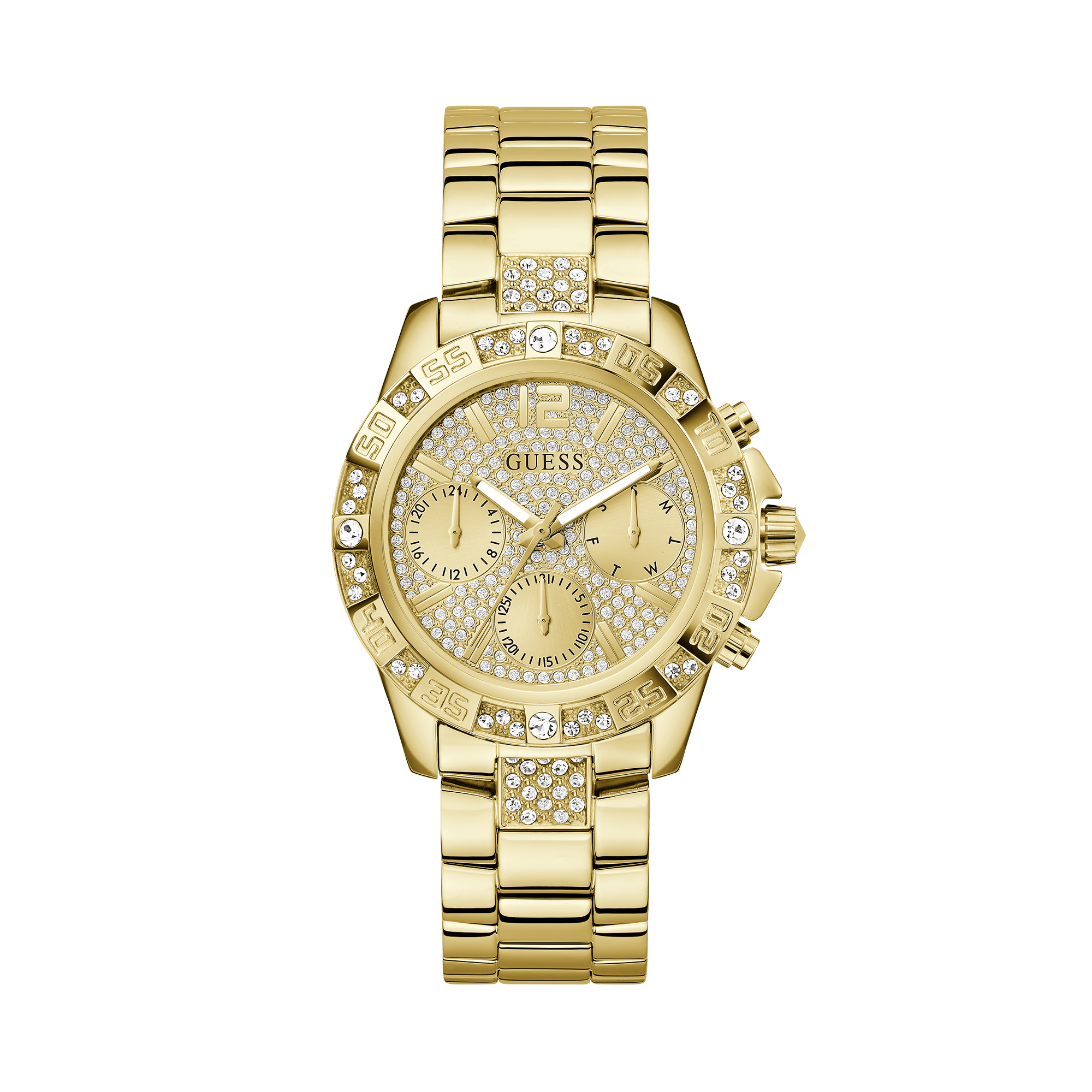 Guess Men's 40mm Gold PVD Quartz Watch GW0771L2