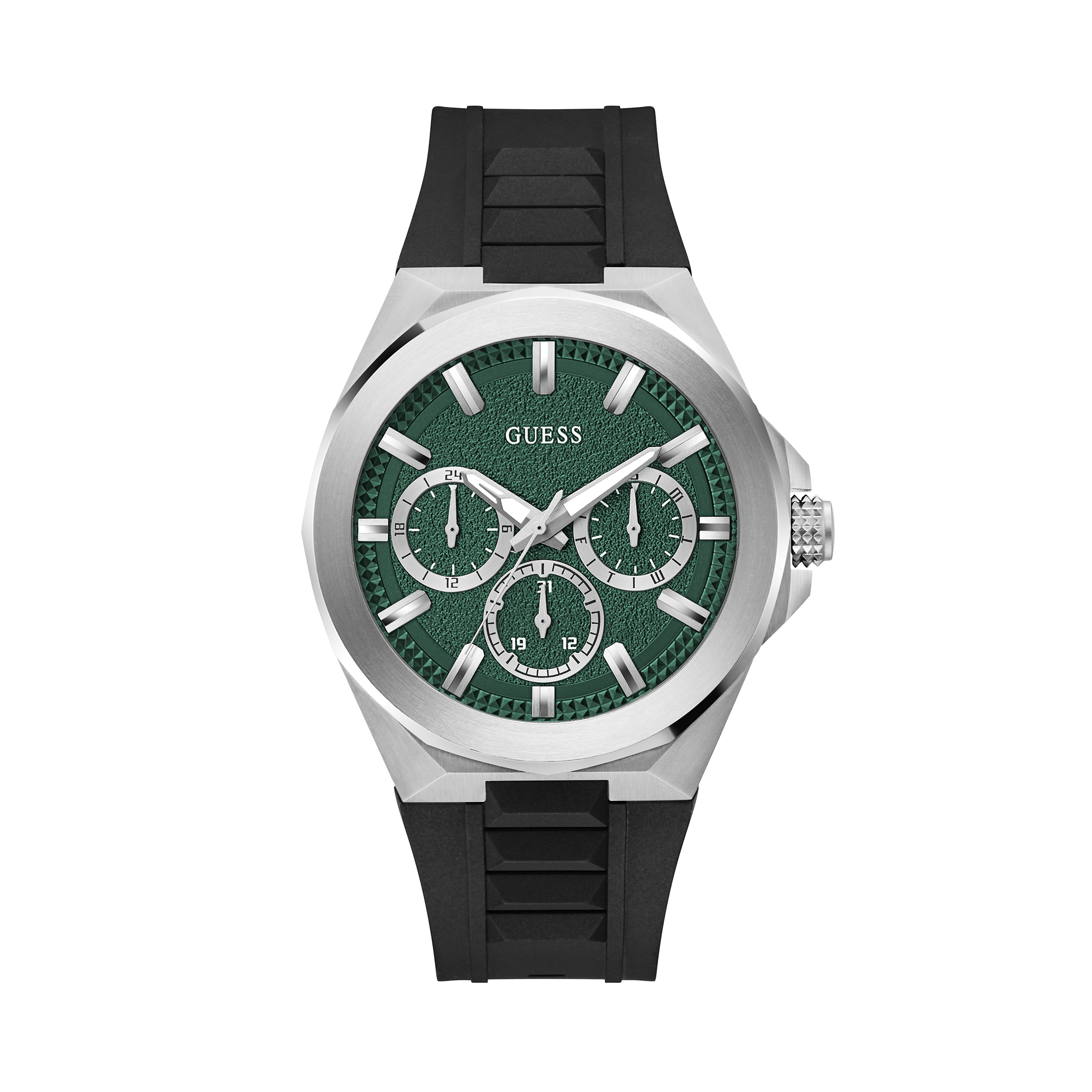Guess Men's 46mm Stainless Steel Quartz Watch GW0799G3