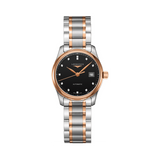 Longines Master Women's 29mm Stainless Steel & 18ct Rose Automatic Watch L2.257.5.59.7