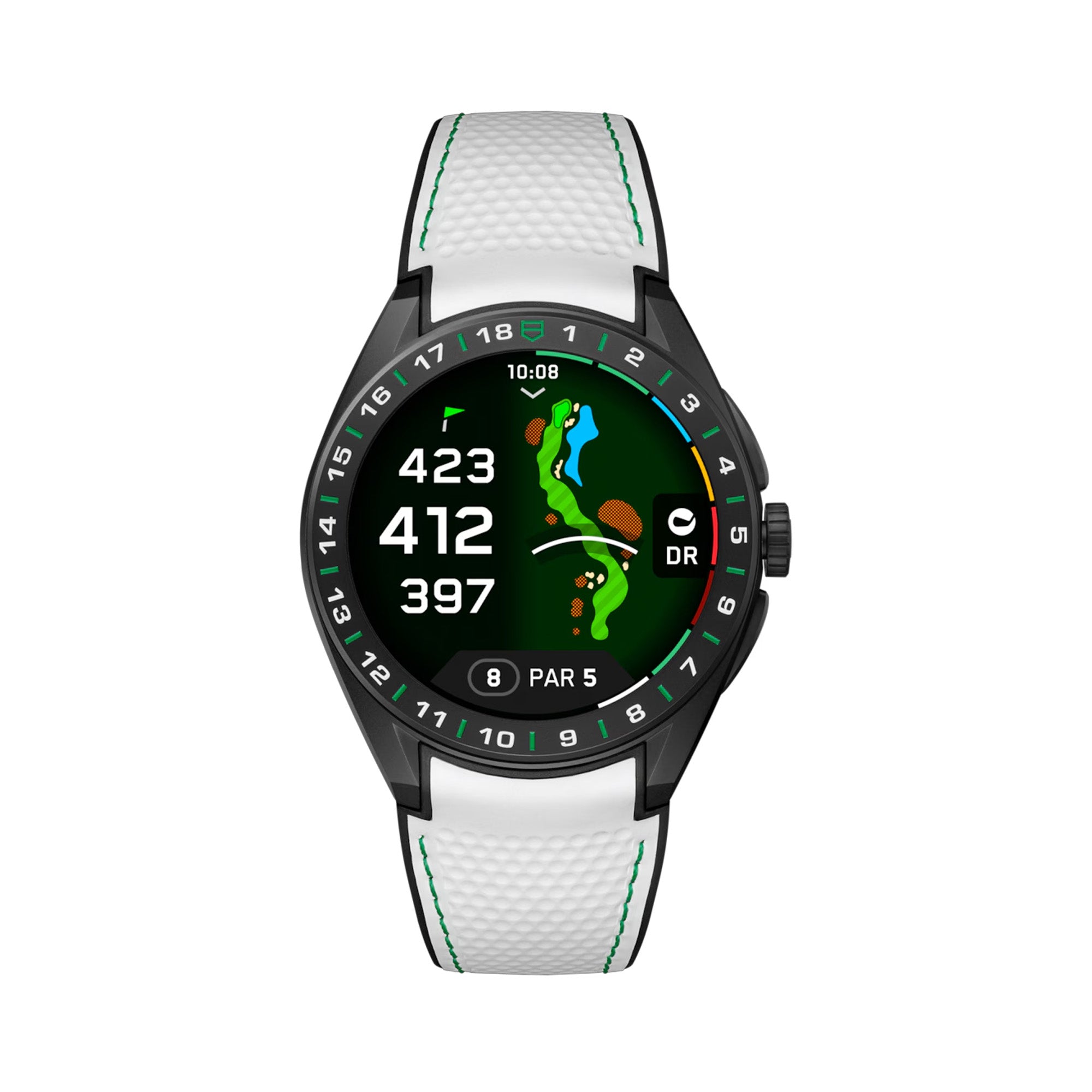 TAG HEUER CONNECTED CALIBRE E5 GOLF EDITION 45MM WATCH SBT8A81.EB0335