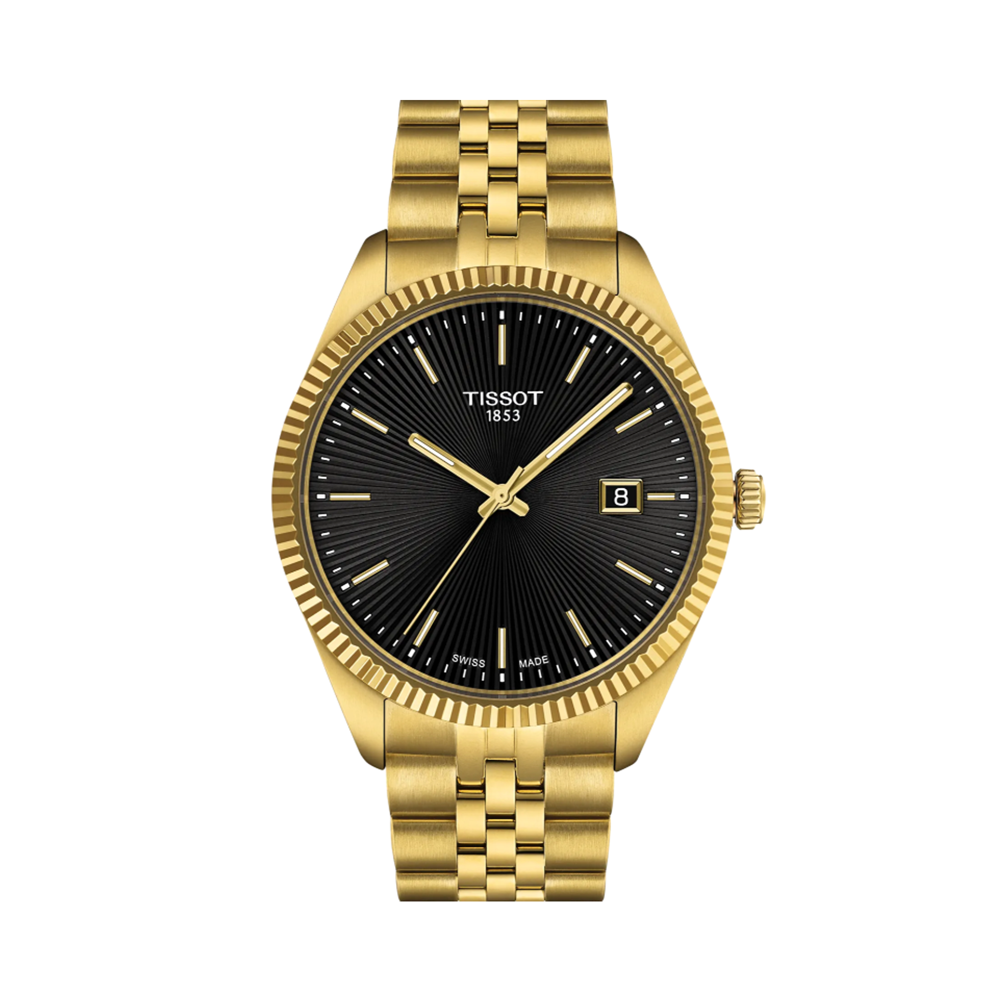 Tissot Ballade Men's Gold PVD Quartz Watch T156.410.33.051.00