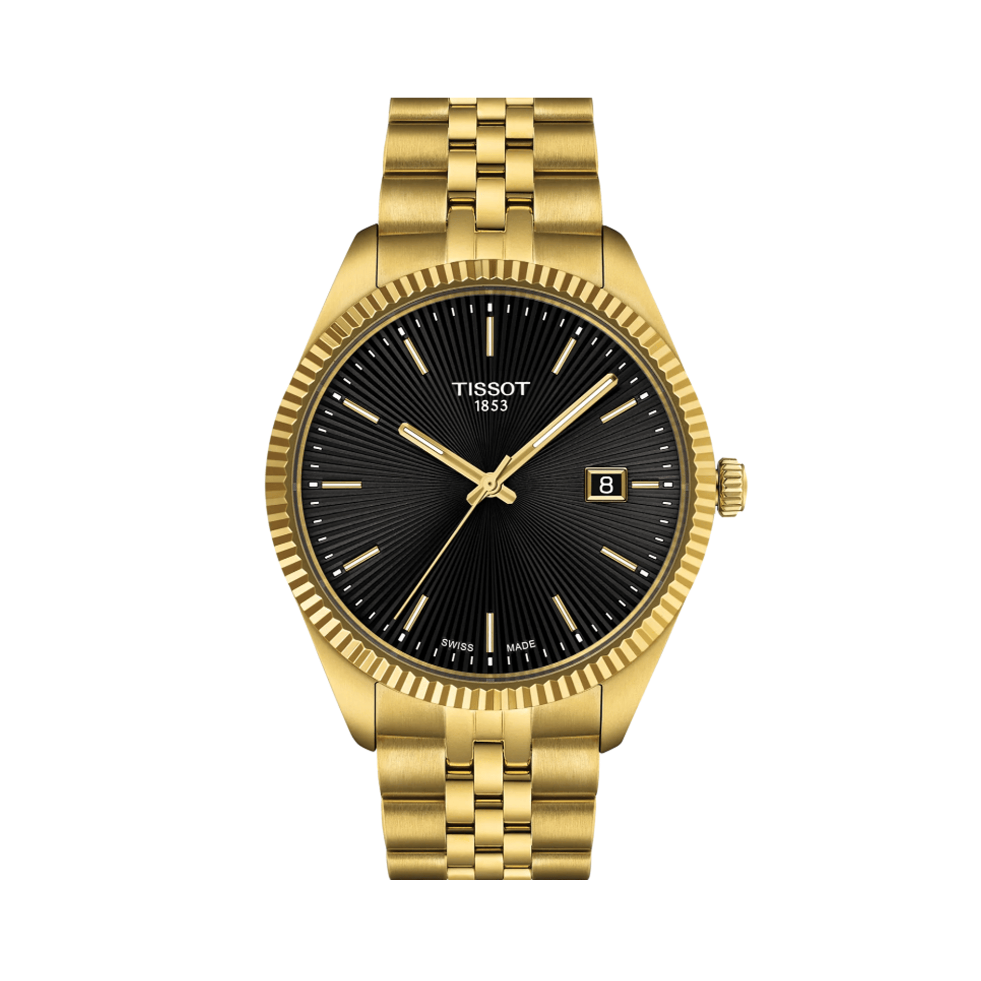 Tissot Ballade Men's Gold PVD Quartz Watch T156.410.33.051.00