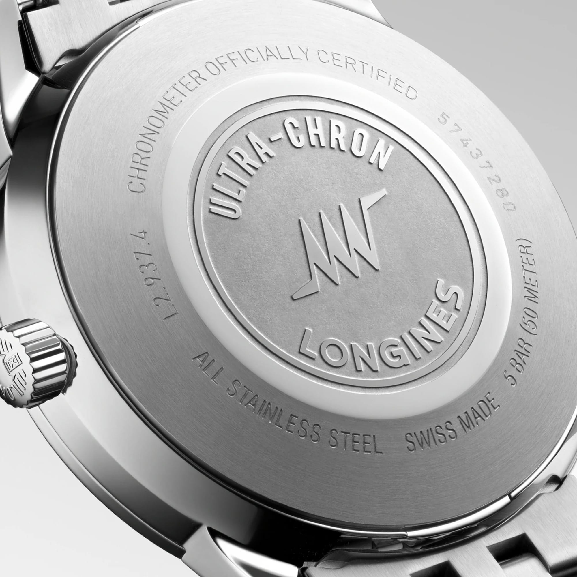 Longines Ultra-Chron Chronometer Men's 40mm Watch L2.937.4.72.6