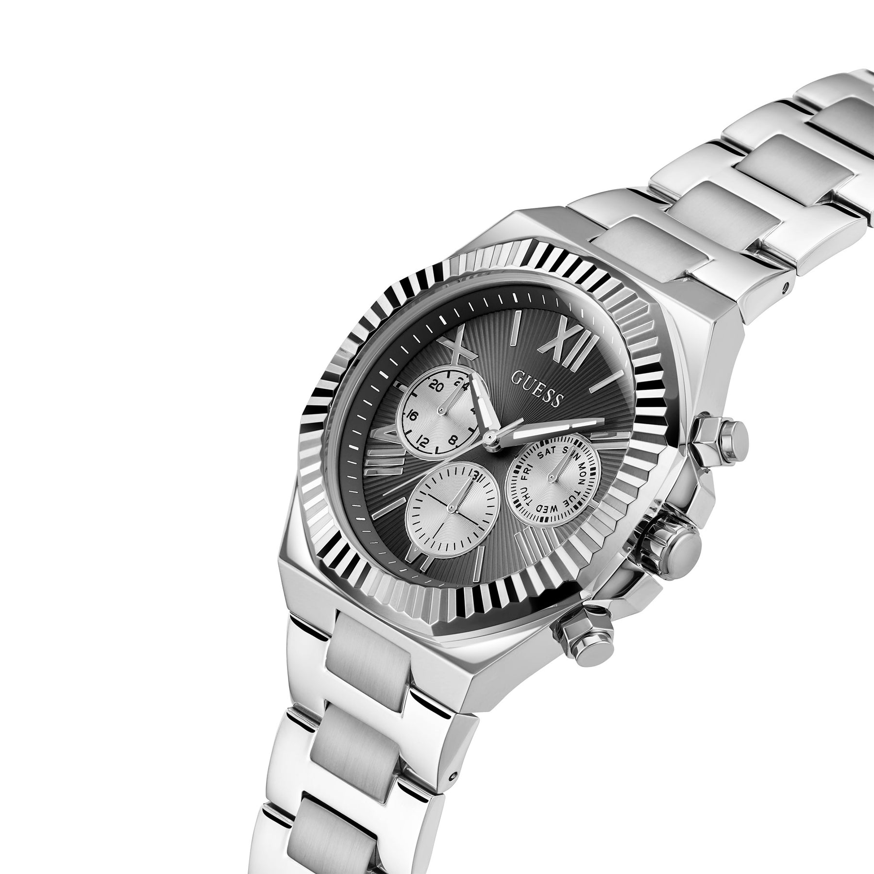 Guess Equity Quartz Men's 44mm Watch GW0703G1