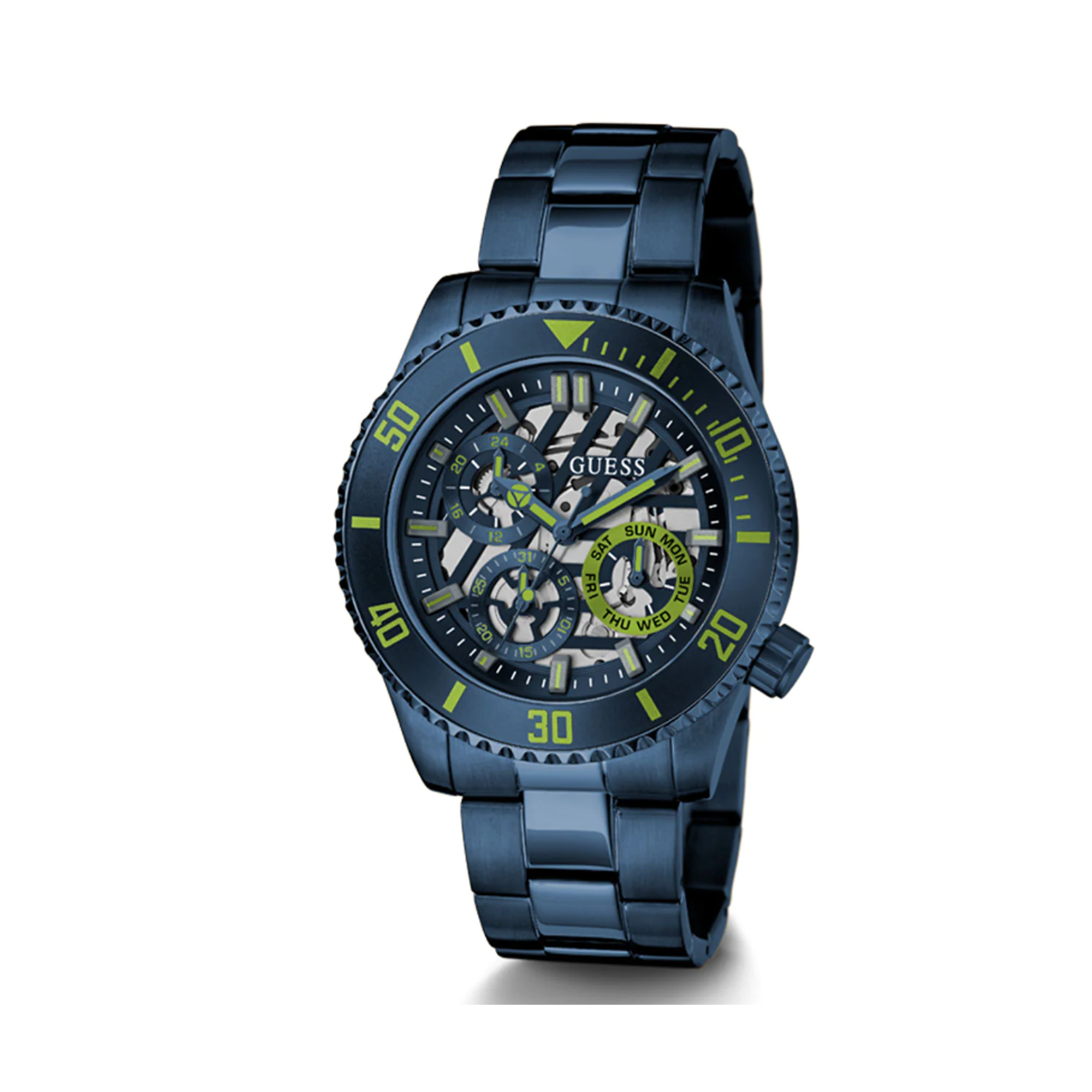 Guess Men's 45.00mm Navy Midnight Axel Watch GW0488G4