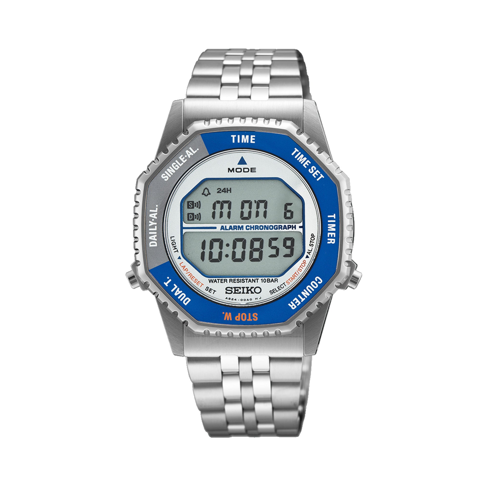 Seiko Rotocall Digital 37mm Watch SMGG21P