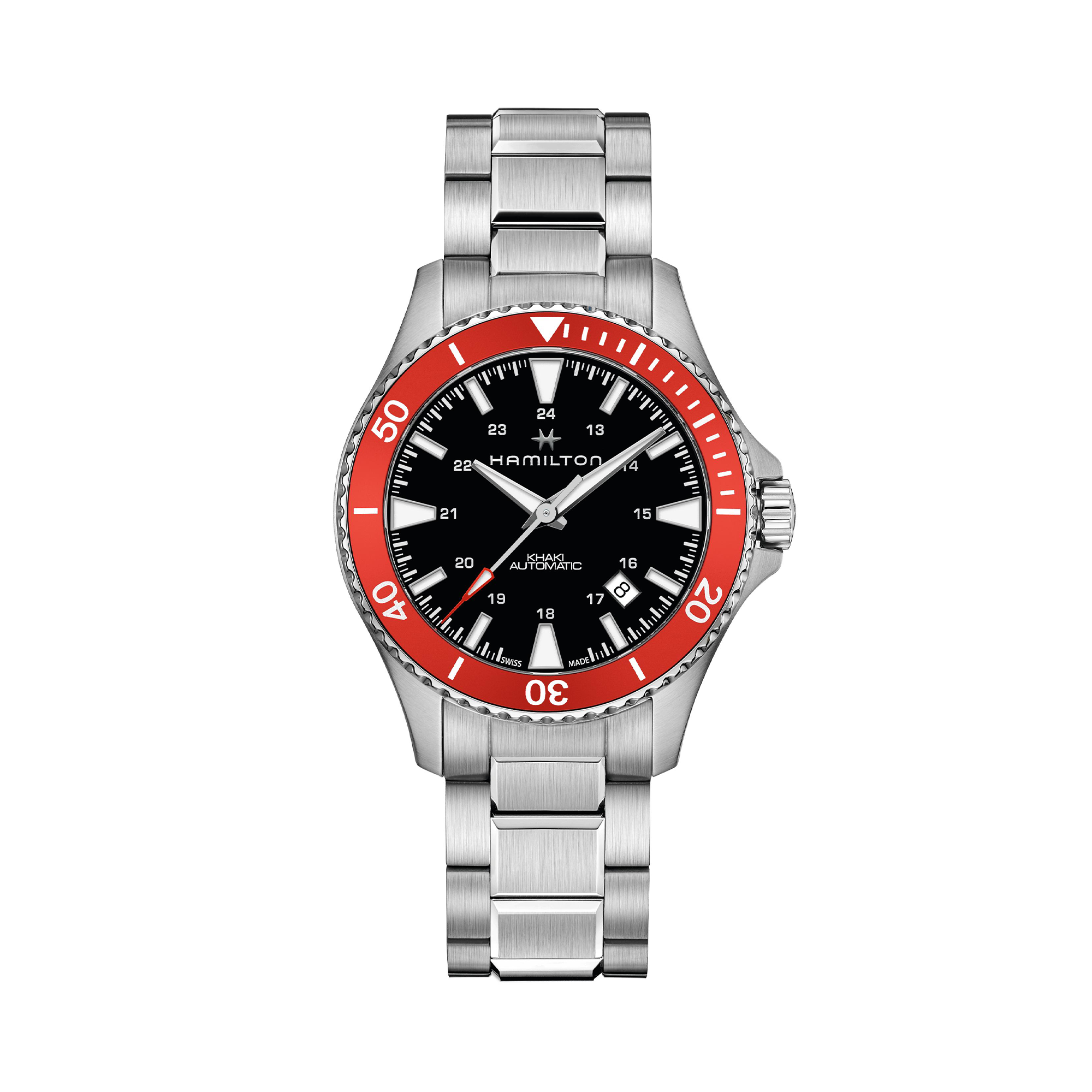 Hamilton Khaki Navy Men's 40mm Automatic Watch H82405130