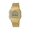 Casio Vintage Gold PVD Quartz Watch A700WMG-9A