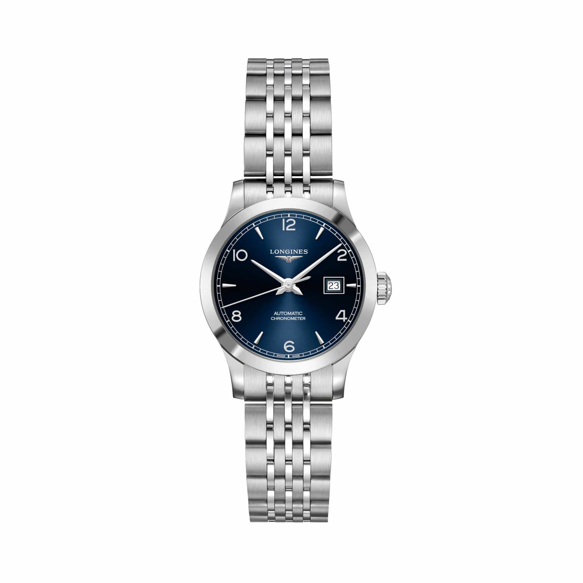 Longines Record Automatic Women's 30mm Watch L2.321.4.96.6