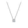 Cubic Zirconia Pendant in Sterling Silver