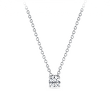 Cubic Zirconia Pendant in Sterling Silver