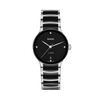 Rado Centrix Women's 35mm Ceramic & Stainless Steel Quartz Watch R30 040 712
