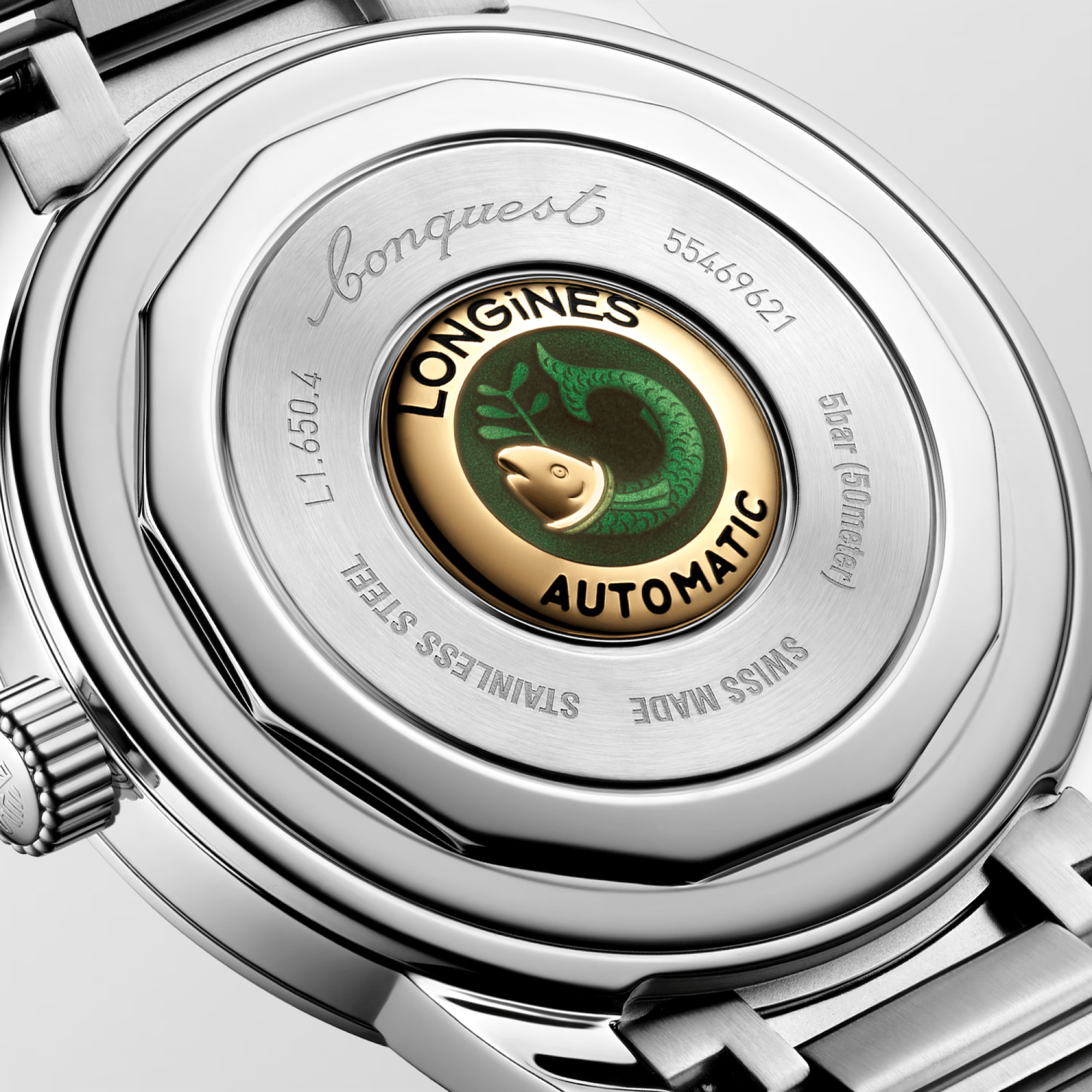 Longines Conquest Automatic Men's 40mm Watch L1.650.4.52.6