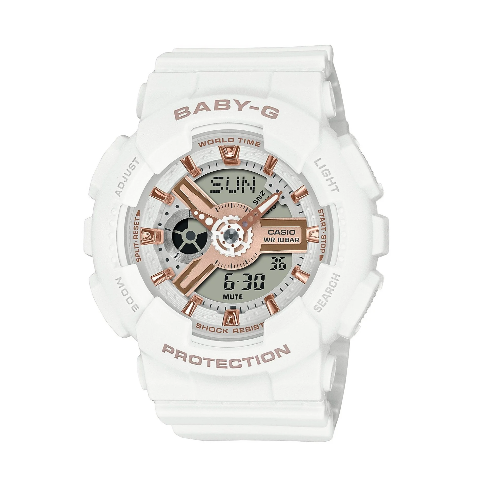 Casio BABY-G Women's Analogue Digital Watch BA110XRG-7A