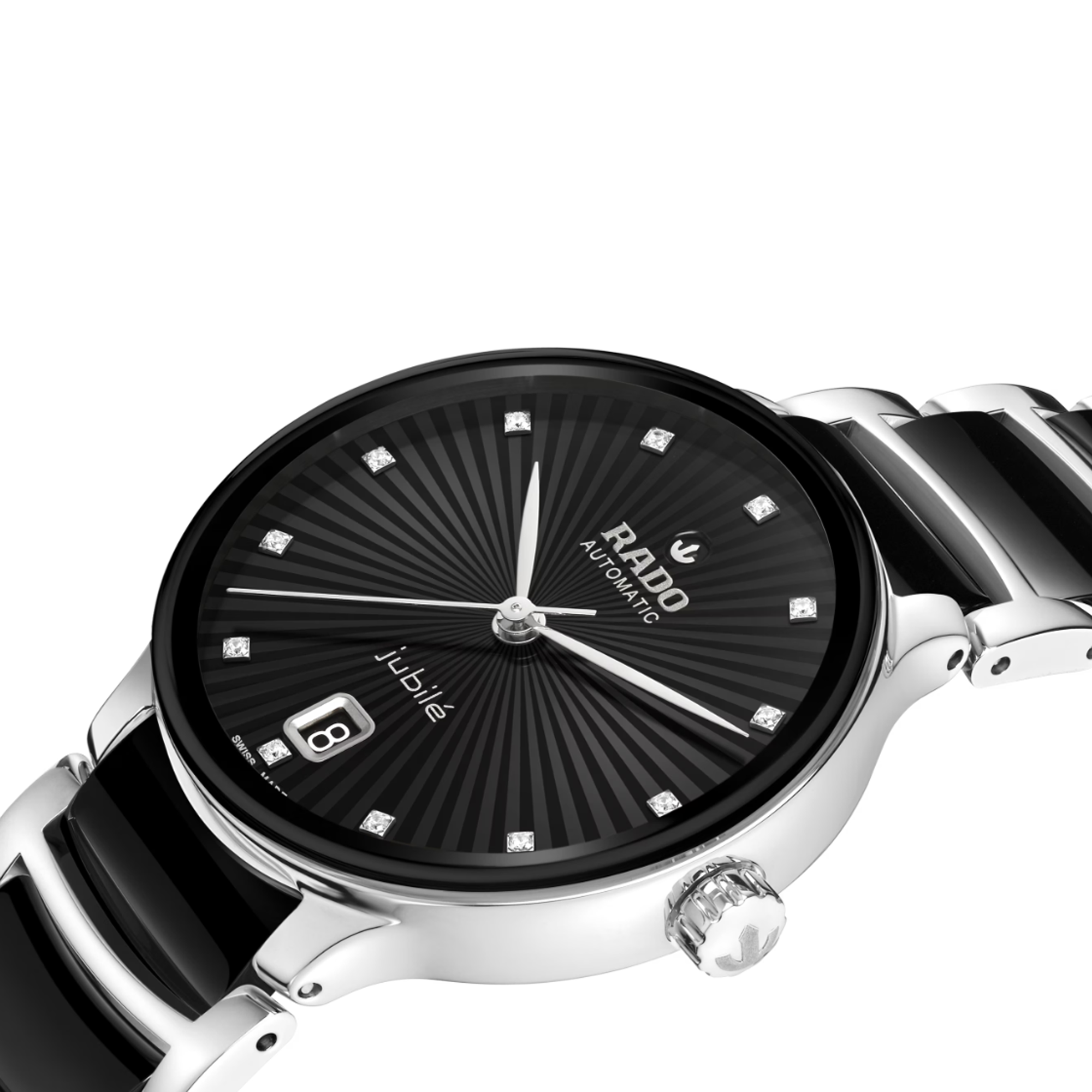 Rado Centrix Women's 35mm Ceramic & Stainless Steel Automatic Watch R30 031 742