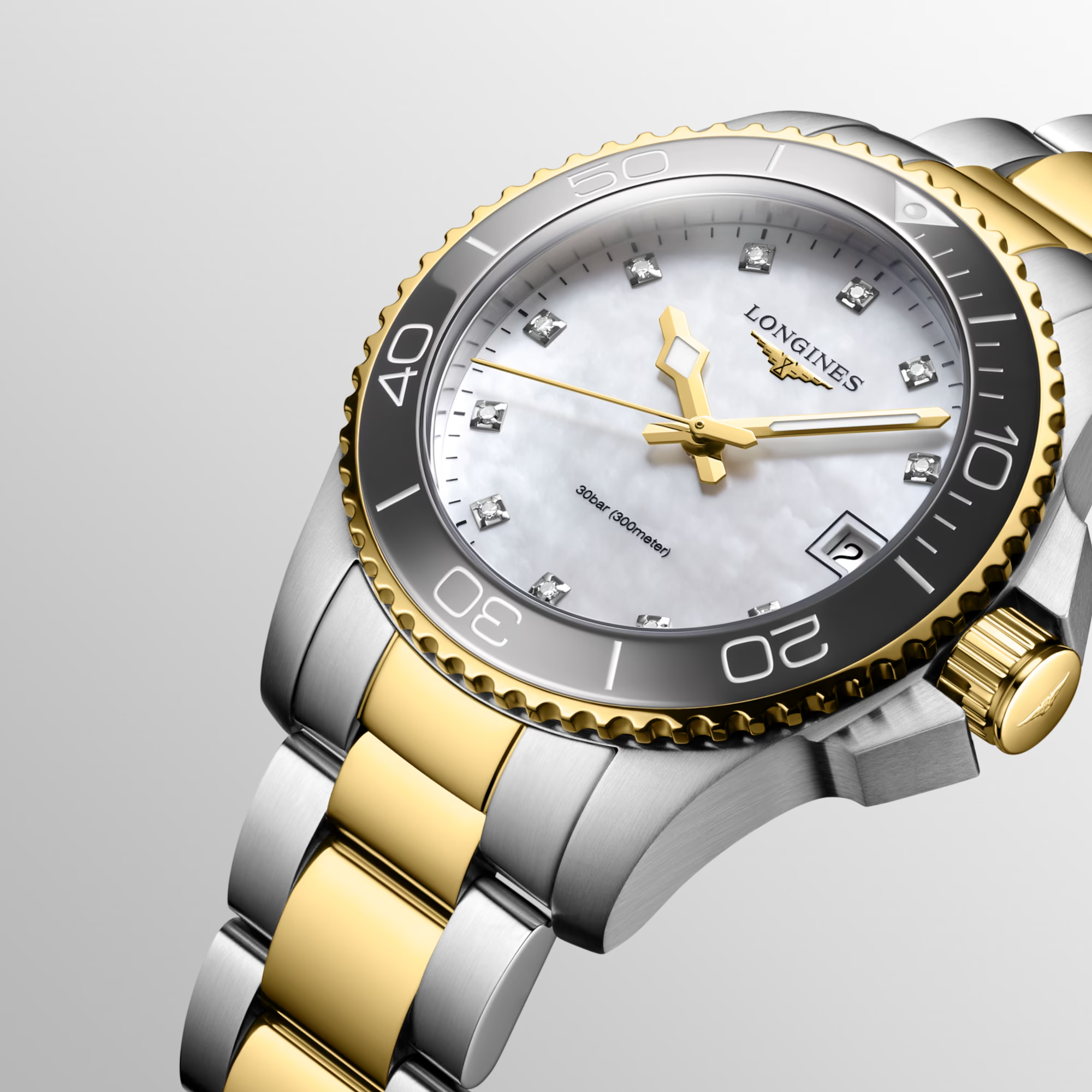 Longines Hydro Conquest Women's 32mm Quartz Watch L3.370.3.87.6