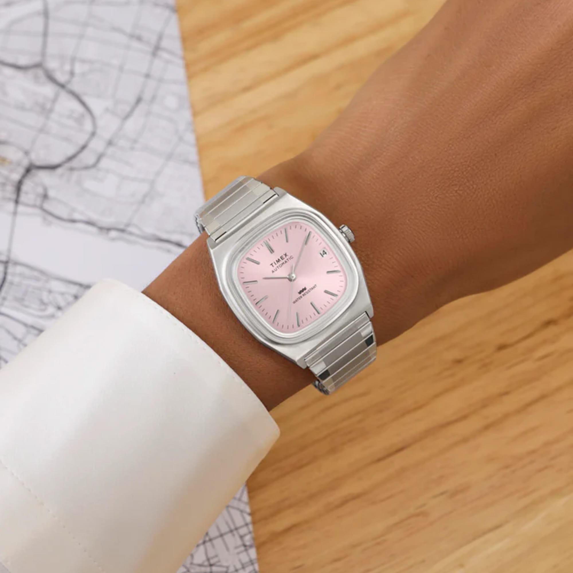 Timex E Line Automatic Women's 34mm Watch TW2Y66800