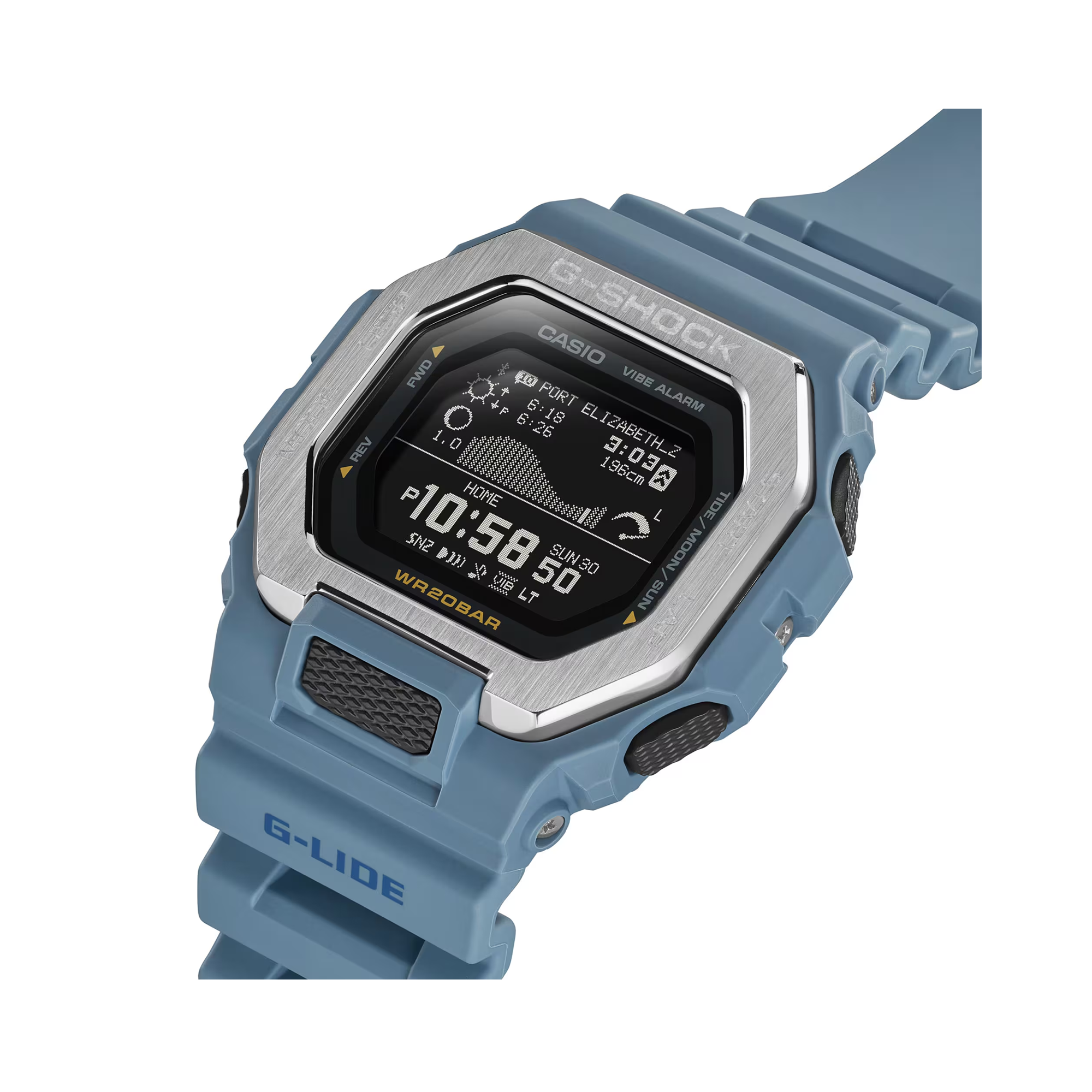 Casio G-SHOCK G-LIDE Men's 46mm Digital Watch GBX100-2AD