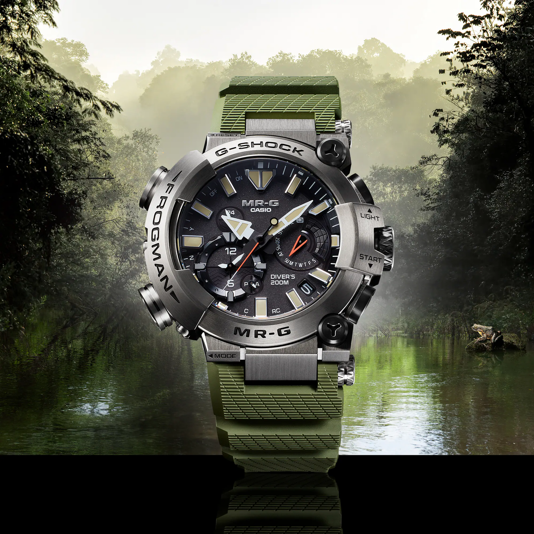 Casio G-SHOCK Solar Men's 49.7mm Watch MRGBF1000RG-3A