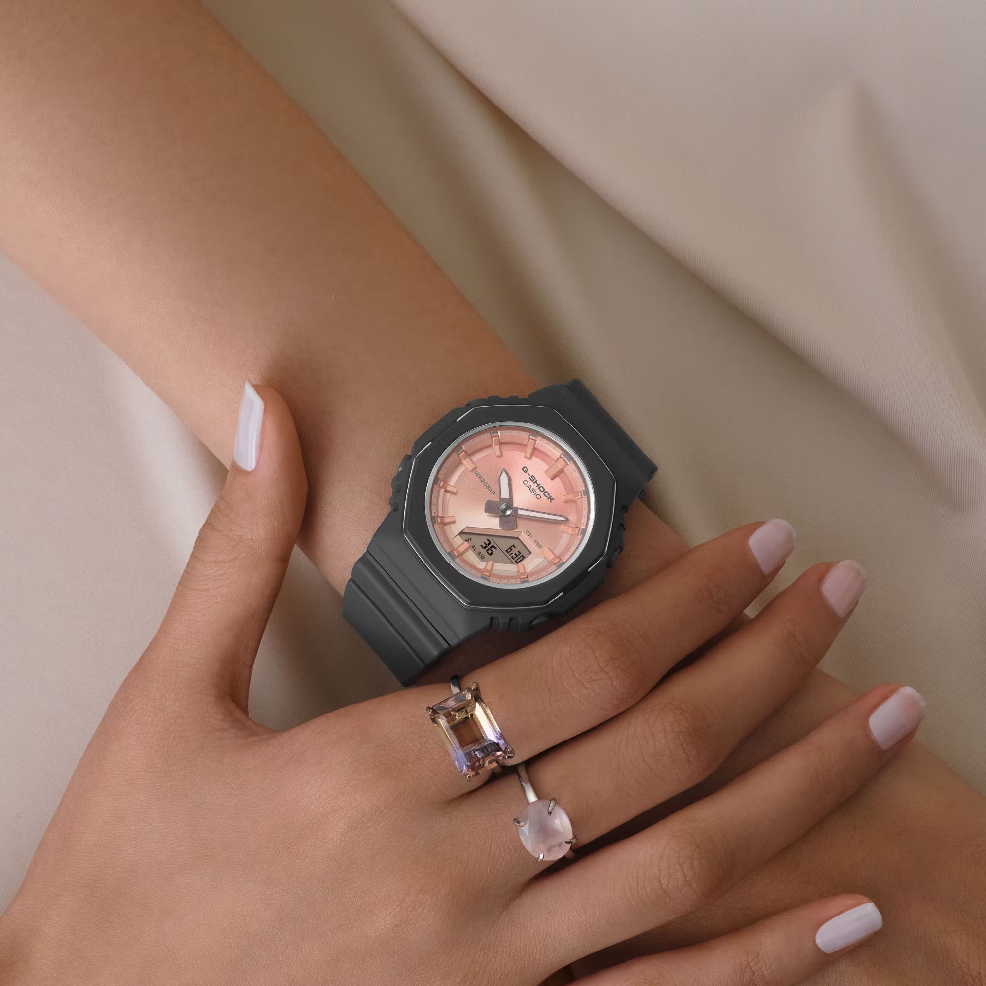 Casio G-SHOCK Analogue Digital Watch GMAP2110SC-4A