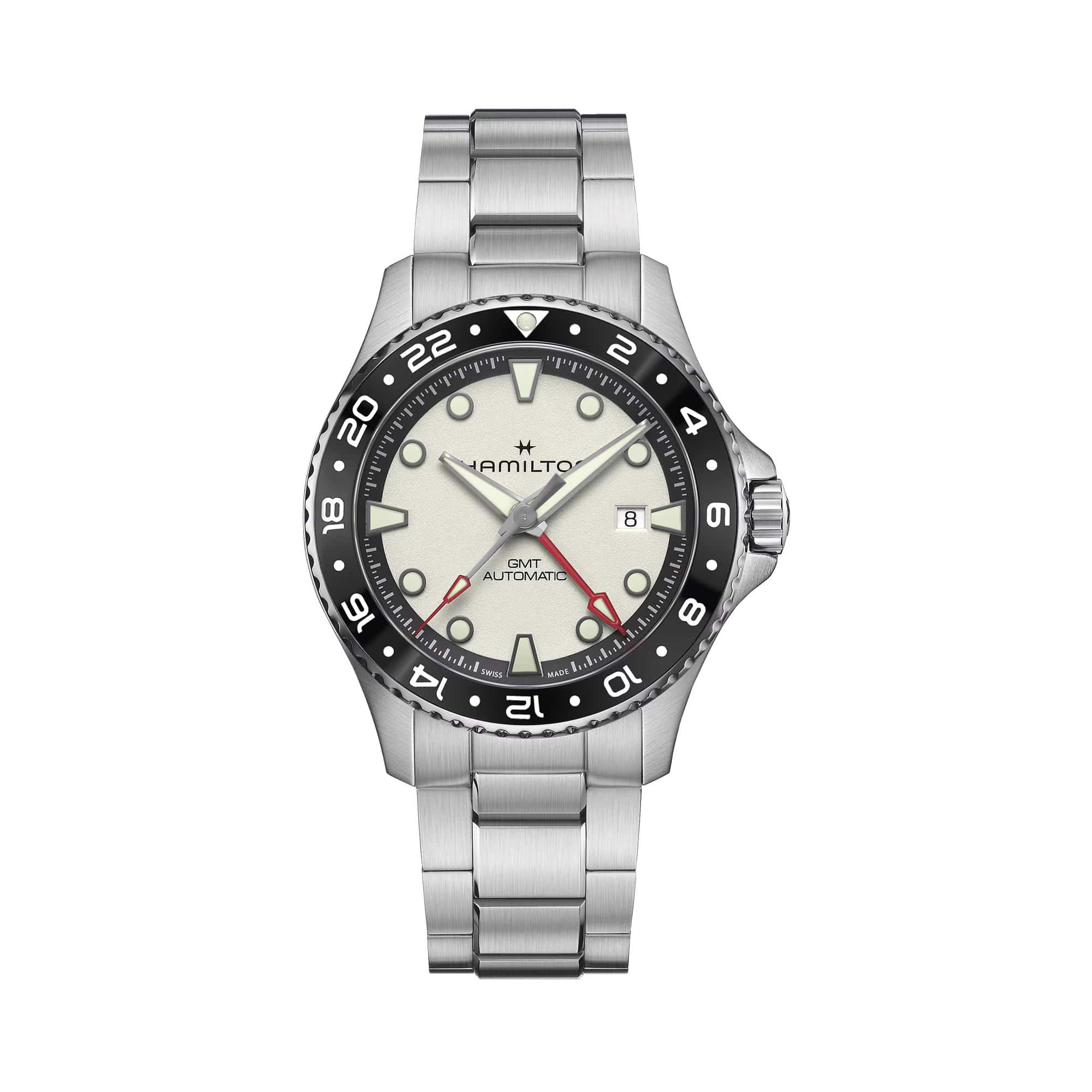 Hamilton Khaki Navy Automatic GMT Men's 43mm Watch H82555150