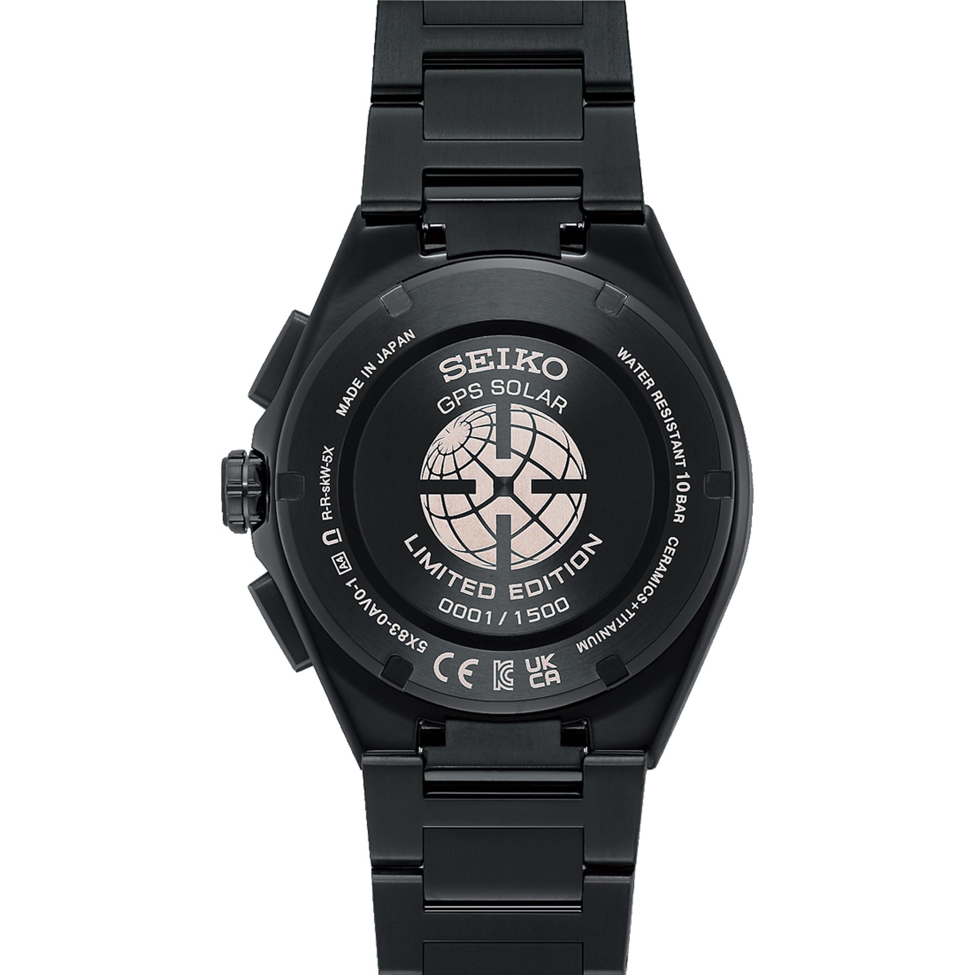 Seiko Astron Solar GPS Men's 44.30mm Watch SSH187J