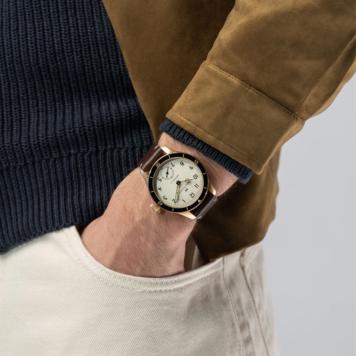 Hamilton Khaki Aviation Manual Wind 43mm Watch H76709510