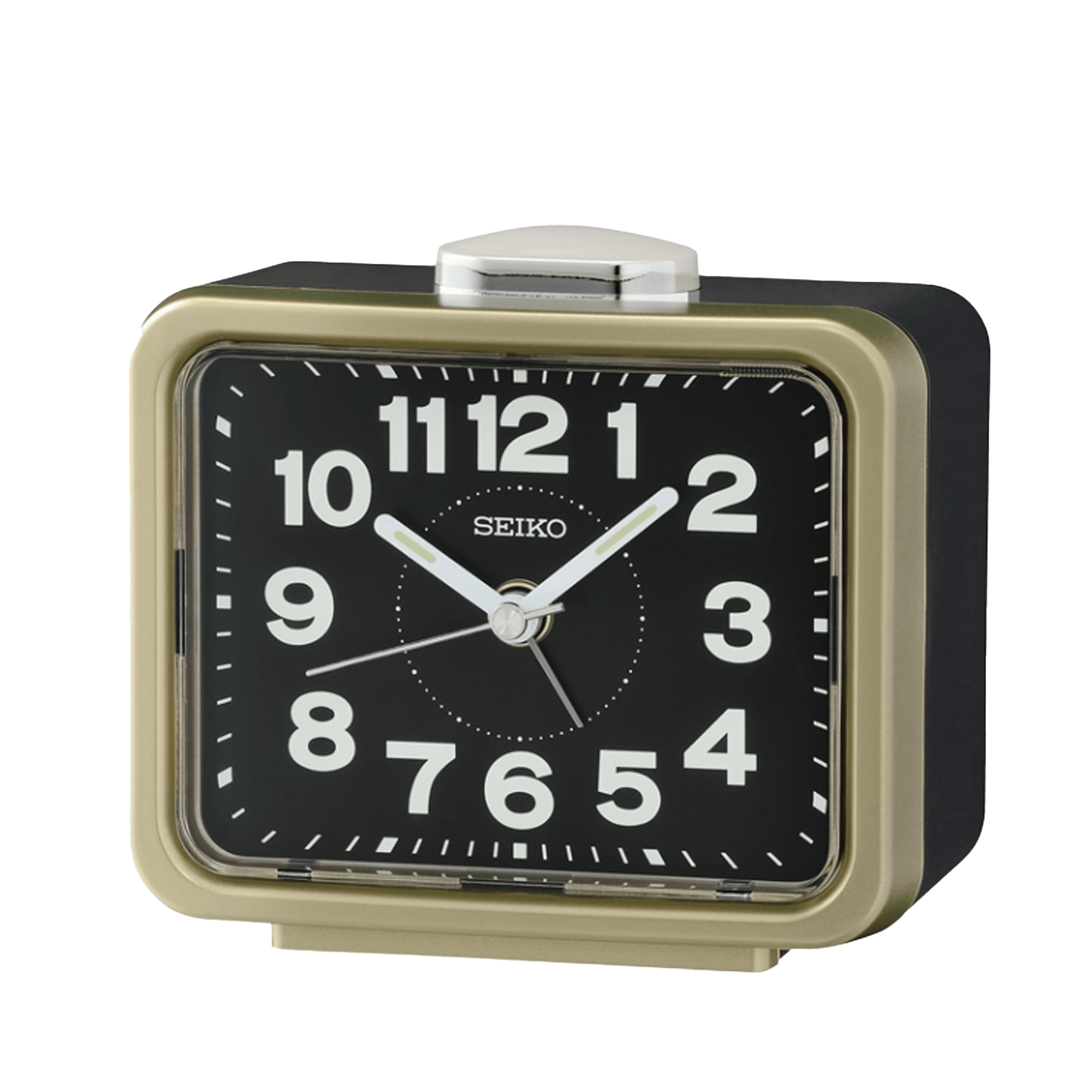 Seiko Rectangular Alarm Clock QHK062-G